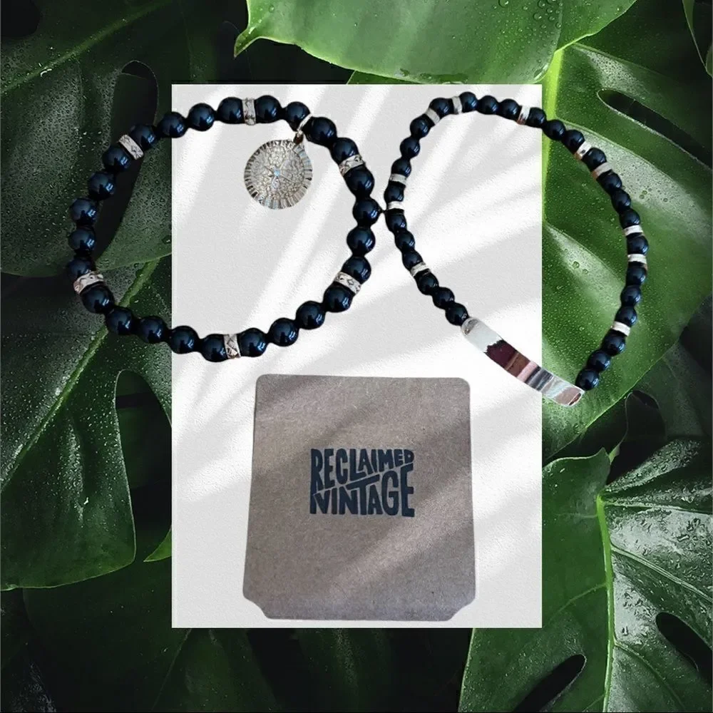 Reclaimed Vintage Inspired Bead Bracelets Two NWT Boho